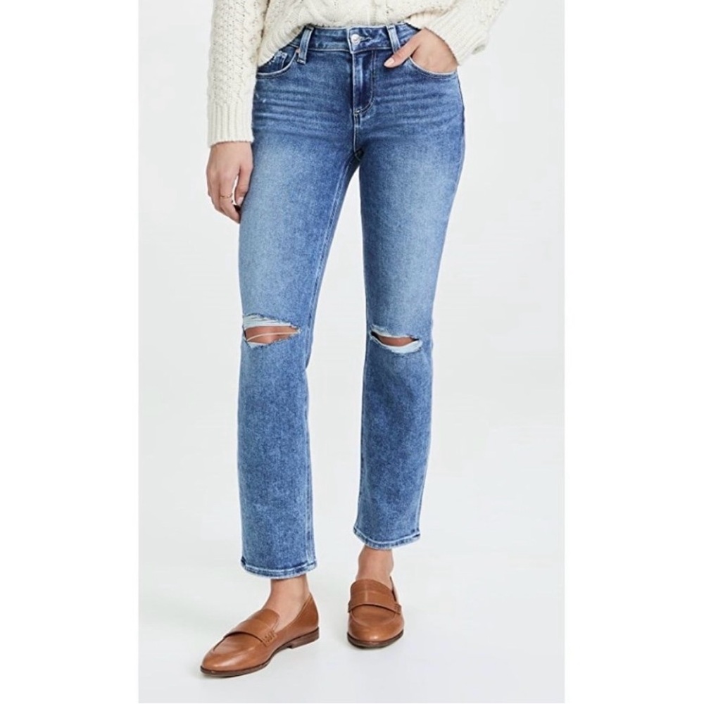 PAIGE Amber Walkabout Destructed Jeans size 27